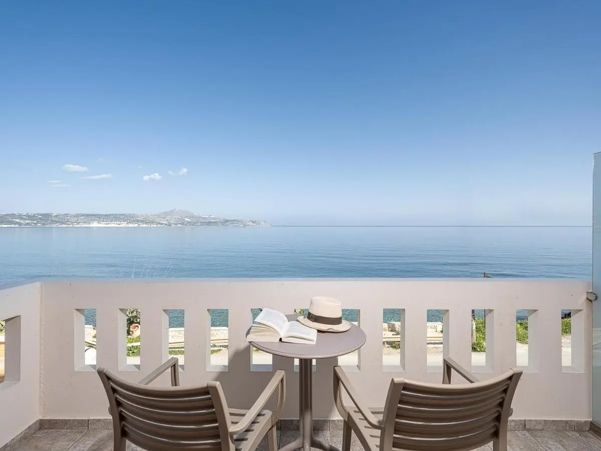 porto kalyves balcony view